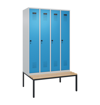 C+P Spind Evolo PLUS Bank 4Abt 2120x1200x815 lgr/lbl