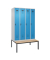 C+P Spind Evolo PLUS Bank 4Abt 2120x1200x815 lgr/lbl