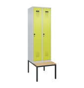 C+P Spind Evolo PLUS Bank 2Abt 2120x600x815 lgr/cgn C+P Spind Evolo PLUS Bank 2Abt 2120x600x815 lgr/cgn
