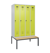 C+P Spind Evolo PLUS Bank 4Abt 2120x1200x815 lgr/cgn C+P Spind Evolo PLUS Bank 4Abt 2120x1200x815 lgr/cgn