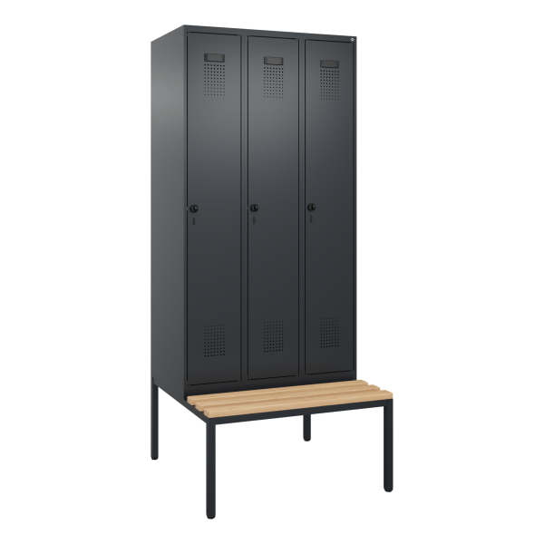 4068427928020 - C+P Spind Evolo PLUS Bank 3Abt 2120x900x815 sgr sgr 4068427928020 C+P-Möbel 4068427928020 - C+P Spind Evolo PLUS Bank 3Abt 2120x900x815 sgr sgr 4068427928020 C+P-Möbel