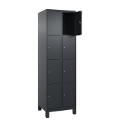 C+P Spind Evolo PLUS Füße 8Fä 1950x600x500 sgr/sgr