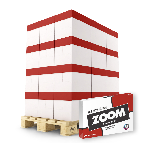 4255704331325 - Kopierpapier Zoom Image 331080292 50000 A3 80g hochweiß  1 Palette  4255704331325 50000 Blatt