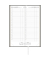 Buchkalender 808-0001, grau, 1 Tag / 1 Seite, 10,4x29,6cm, 2027