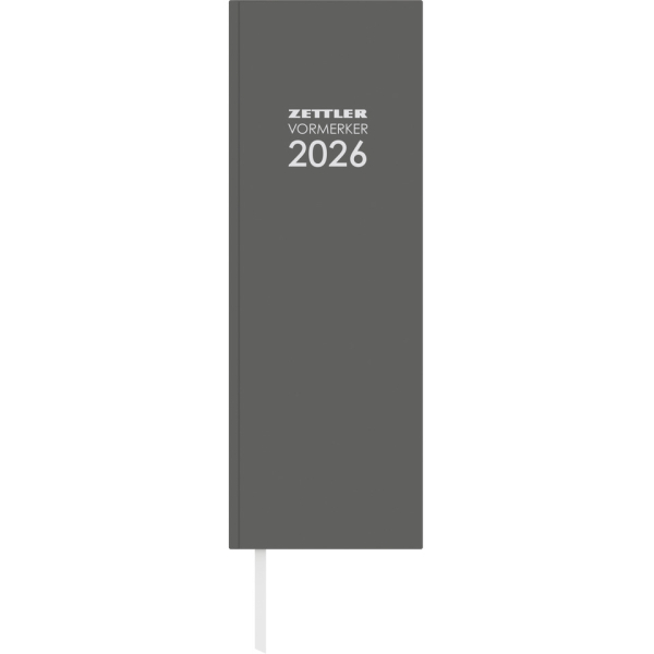 4006928025121 - Buchkalender 801-0001 Vormerker farbig sortiert 2 Tage   1 Seite 104x296cm 2025 4006928025121 Zettler