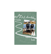 Geburtstagskarte Wandern