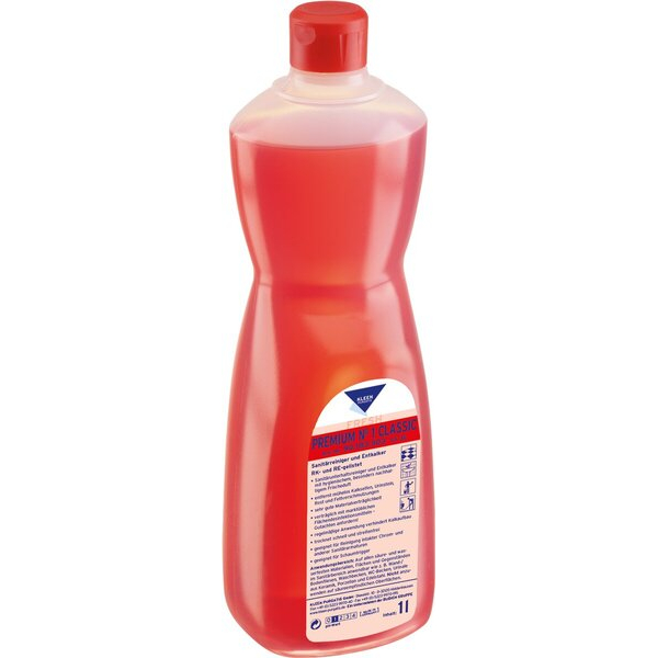 4250224501555 - Premium No 1 Classic Sanitärunterhaltsreiniger 1 Liter 4250224501555 KLEEN PURGATIS