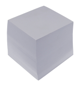 Zettelklotz E-1733182 00, 90x90mm, Leimbindung, wei&szlig;, Papier, 800 Blatt