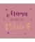 Motivservietten 212047, mehrfarbig / Mama Spruch, 3-lagig, 33x33cm