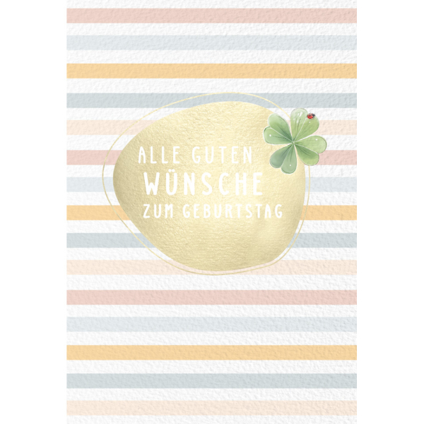 6 Stück Eulzer Geburtstagskarten 51-0111 4016723831117 Eulzer