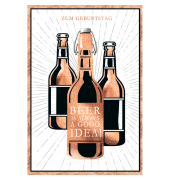 Geburtstagskarten 51-1743 11,5x17 cm 115mm x 170mm (BxH) wei&szlig;/bunt