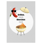 Geburtstagskarten 51-1094 11,5x17 cm 115mm x 170mm (BxH) weiß/bunt