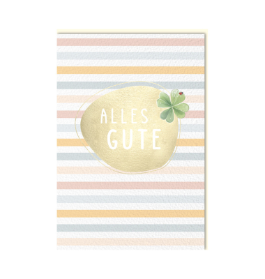 Gl&uuml;ckwunschkarten 41-1185 11,5x17 cm 115mm x 170mm (BxH)