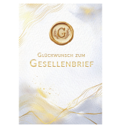 Glückwunschk. zur best. Gesellenprüfung