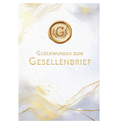 Gl&uuml;ckwunschkarten 60-6701 11,5x17 cm 115mm x 170mm (BxH) bunt