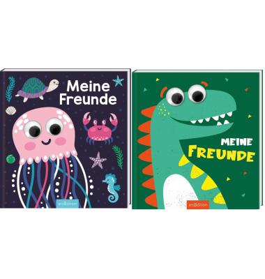 Freundebuch mit Wackelaugen 2Titel