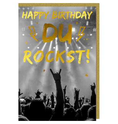 Geburtstagskarten 5000-25124 11,5x17 cm 115mm x 170mm (BxH) bunt