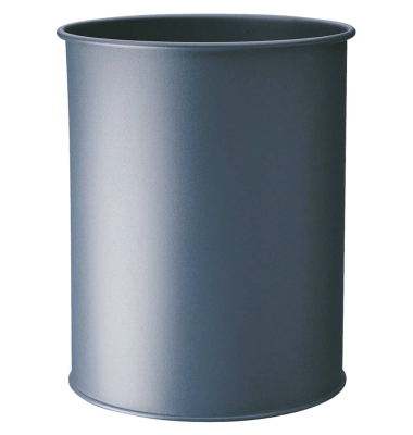 Papierkorb 330158, 15 Liter, rund, anthrazit