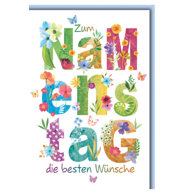 Namenstagskarte