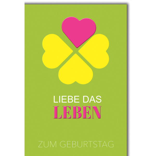 5 Stück Alpedia Geburtstagskarten 551420 11,5x17 cm 115mm x 170mm (BxH) bunt 9004546581383 Alpedia