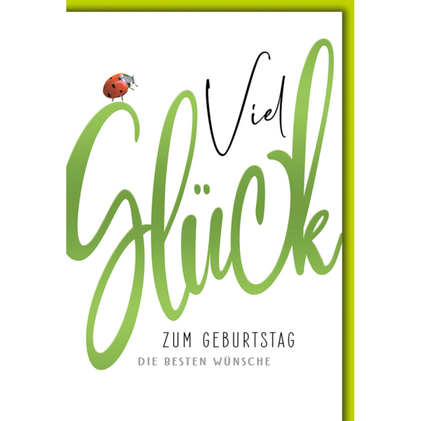 5 Stück Alpedia Geburtstagskarten 5510061 11,5x17 cm 115mm x 170mm (BxH) Spruch bunt 9004546581437 Alpedia