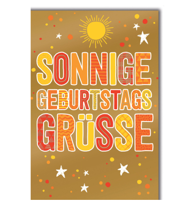 Geburtstagskarte