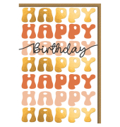 Geburtstagskarten 512537 11,5x17 cm 115mm x 170mm (BxH) Spruch bunt