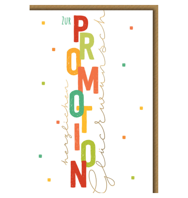 Promotionskarte Promotionskarte