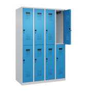 C+P Spind Evolo PLUS Doppel 8Fächer 1850x1200x500 lgr/lbl