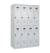 C+P Spind Evolo PLUS Doppel 8Fächer 1850x1200x500 lgr/lgr