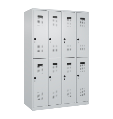 C+P Spind Evolo PLUS Doppel 8F&auml;cher 1850x1200x500 lgr/lgr