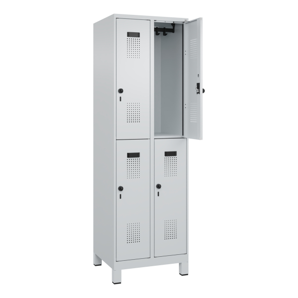 4067521940853 - C+P Spind Evolo PLUS Doppel 4Fächer 1950x600x500 lgr lgr 4067521940853 C+P-Möbel