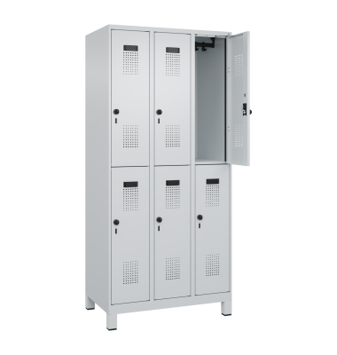 C+P Spind Evolo PLUS Doppel 6F&auml;cher 1950x900x500 lgr/lgr