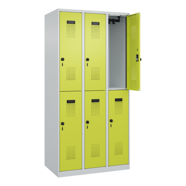 4067521943113 - C+P Spind Evolo PLUS Doppel 6Fächer 1850x900x500 lgr cgn 4067521943113 C+P-Möbel 4067521943113 - C+P Spind Evolo PLUS Doppel 6Fächer 1850x900x500 lgr cgn 4067521943113 C+P-Möbel