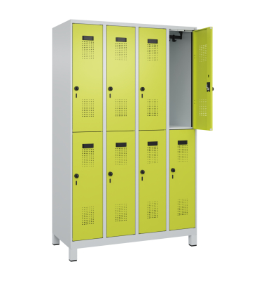 C+P Spind Evolo PLUS Doppel 8F&auml;cher 1950x1200x500 lgr/cgn