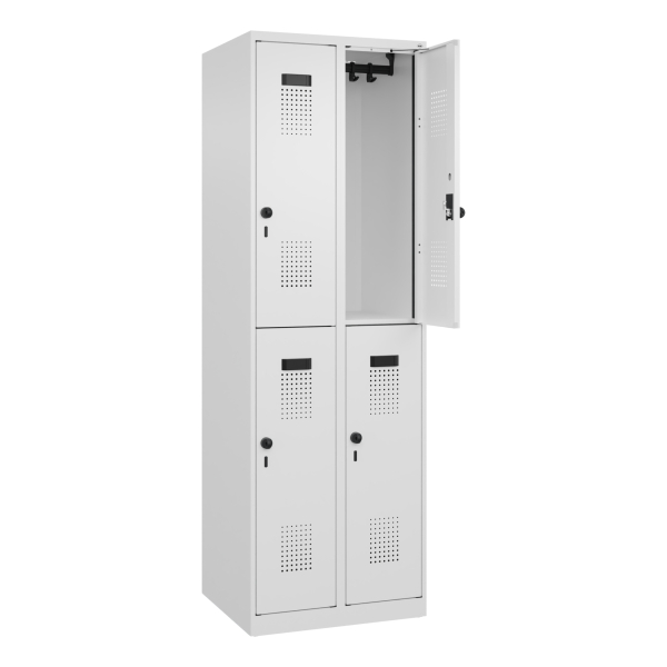 4067521948910 - C+P Spind Evolo PLUS Doppel 4Fächer 1850x600x500 vws vws 4067521948910 C+P-Möbel