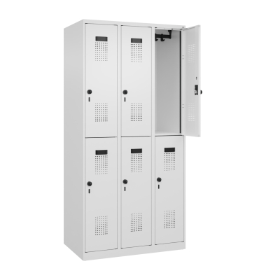 C+P Spind Evolo PLUS Doppel 6F&auml;cher 1850x900x500 vws/vws