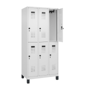 C+P Spind Evolo PLUS Doppel 6Fächer 1950x900x500 vws/vws