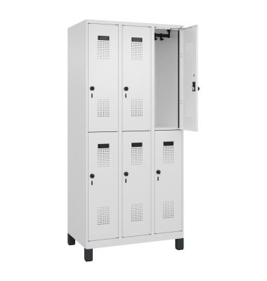 C+P Spind Evolo PLUS Doppel 6Fächer 1950x900x500 vws/vws