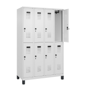 C+P Spind Evolo PLUS Doppel 8Fächer 1950x1200x500 vws/vws C+P Spind Evolo PLUS Doppel 8Fächer 1950x1200x500 vws/vws