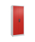 Stahlschrank Acurado 092380000S10113, abschlie&szlig;bar, 5 OH, lichtgrau/verkehrsrot, 80x195x40cm (BxHxT)