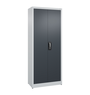 Stahlschrank Acurado 092380000S10120, abschlie&szlig;bar, 5 OH, anthrazitgrau/lichtgrau, 80x195x40cm (BxHxT)