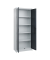 Stahlschrank Acurado 092380000S10120, abschlie&szlig;bar, 5 OH, anthrazitgrau/lichtgrau, 80x195x40cm (BxHxT)