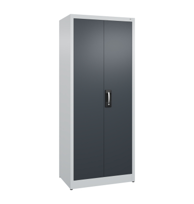 Stahlschrank Acurado 092390000S10123, abschlie&szlig;bar, 5 OH, anthrazitgrau/lichtgrau, 80x195x50cm (BxHxT)