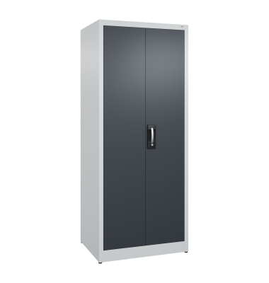 Stahlschrank Acurado 092400000S10120, abschlie&szlig;bar, 5 OH, anthrazitgrau/lichtgrau, 80x195x60cm (BxHxT)