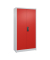 Stahlschrank Acurado 092610000S10113, abschlie&szlig;bar, 5 OH, lichgrau/verkehrsrot, 100x195x40cm (BxHxT)
