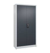Stahlschrank Acurado 092610000S10120, abschlie&szlig;bar, 5 OH, anthrazitgrau/lichtgrau, 100x195x40cm (BxHxT)