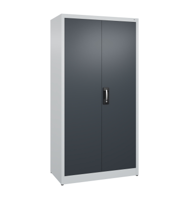 Stahlschrank Acurado 092810000S10219, abschlie&szlig;bar, 5 OH, anthrazitgrau/lichtgrau, 100x195x50cm (BxHxT)