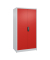 Stahlschrank Acurado 092910000S10212, abschlie&szlig;bar, 5 OH, lichtgrau/verkehrsrot, 100x195x60cm (BxHxT)