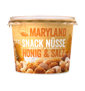 Snack Nüsse Honig Salz 275g